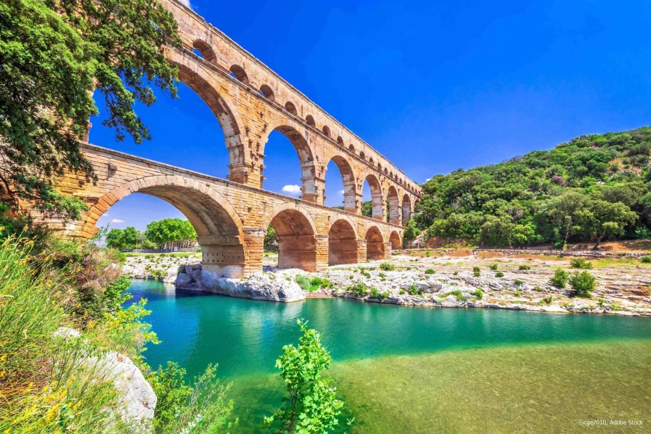 شقة Superbe Chambre Avec Terrasse, Parking Prive, Jardin, Calme, Climatisation, 10 Mn Pont Du Gard #7 روشيفورْ دو جارْ المظهر الخارجي الصورة